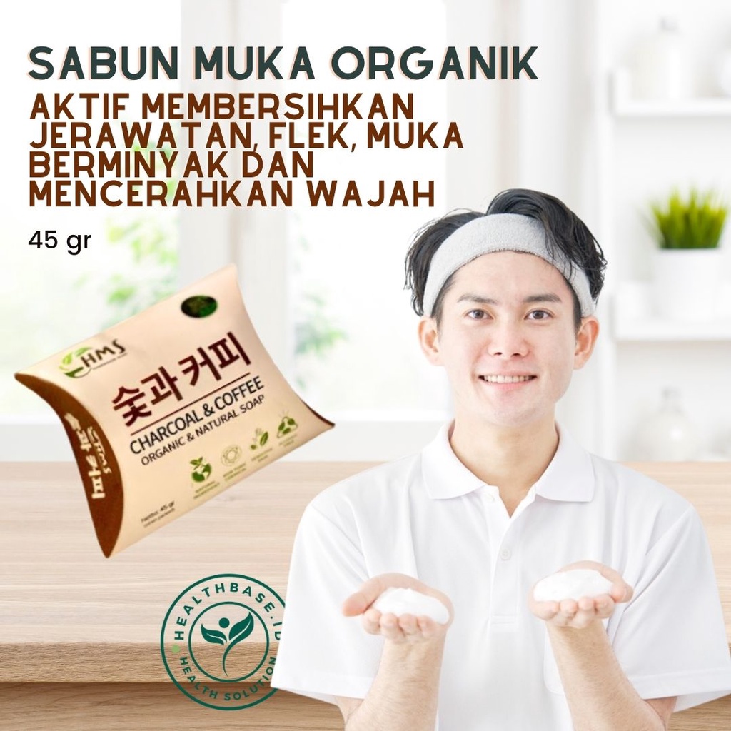 Sabun Wajah Organik Natural Handmade Soap Untuk Pria Dan Wanita Bersihkan Minyak Pori-Pori Muka Menjadi Putih Cerah dan Glowing