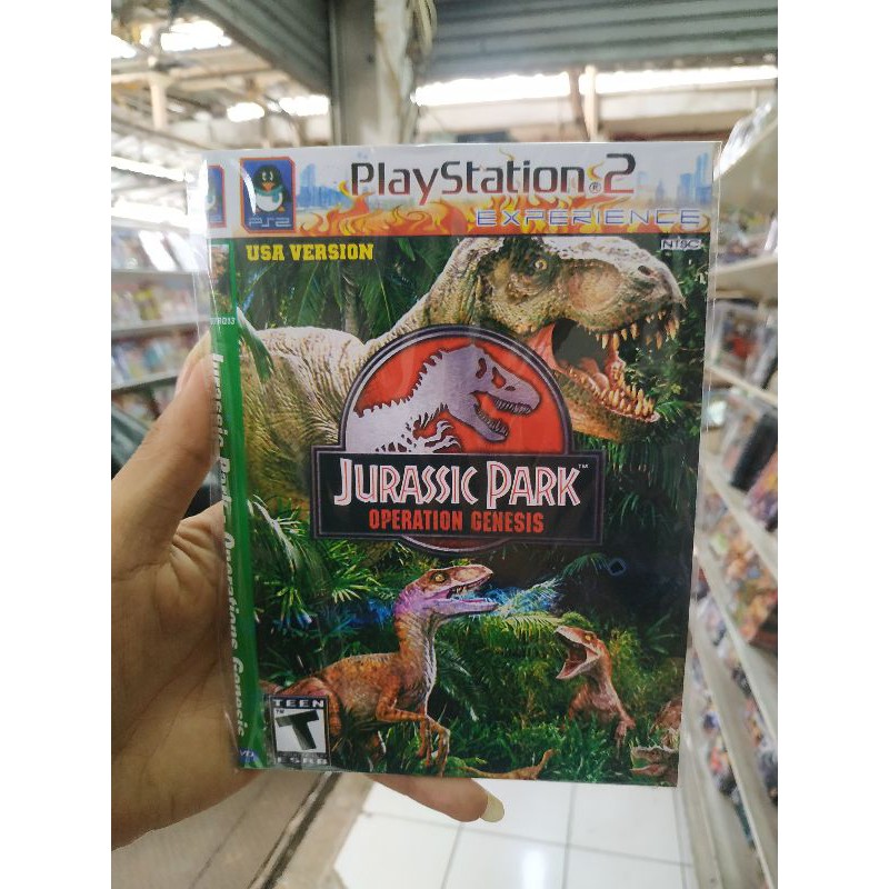 kaset PS2 Jurassic Park