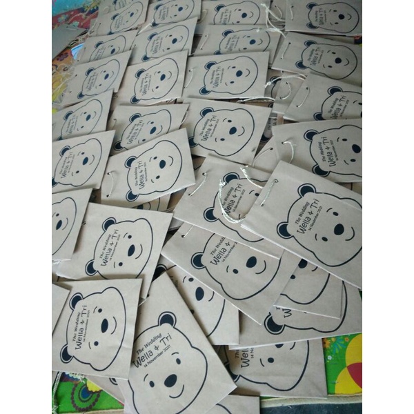 

Paper bag, paper bag custom, tas Souvenir, tas snack