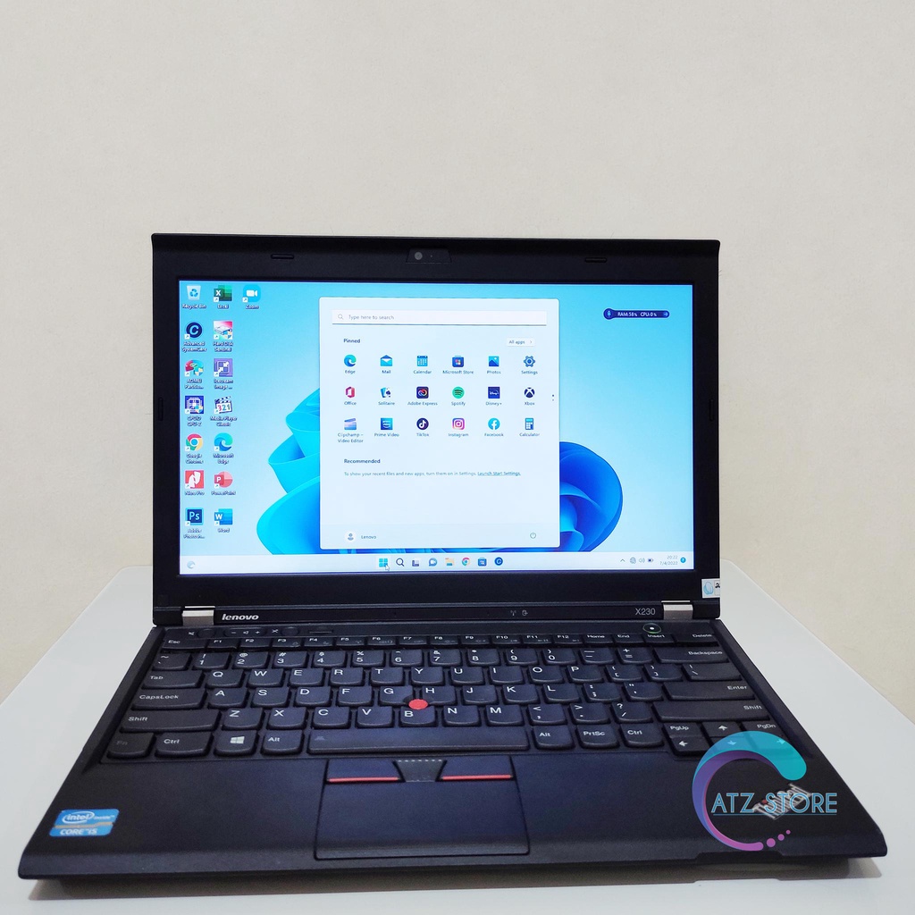 Thinkpad X230 Keyboard Backlight Mulus Core i5 3320m Bluetooth Win Ori