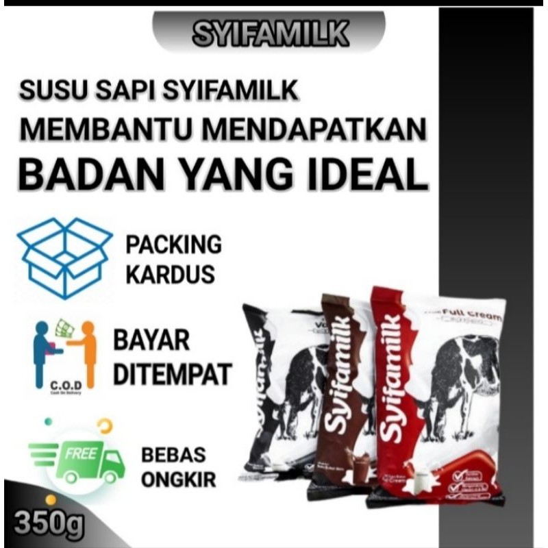 

(PROMO) - SYIFAMILK SUSU GEMUK DAN DIET ORIGINAL