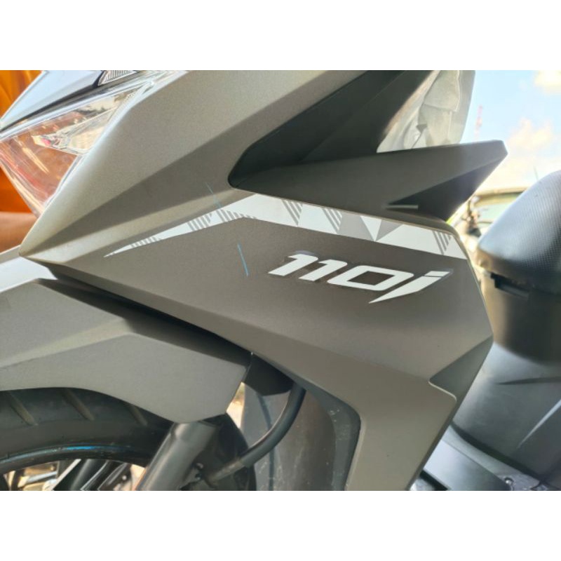 STRIPING TRANSPARAN BEAT 2020 LED DELUXE LIST SIMPLE