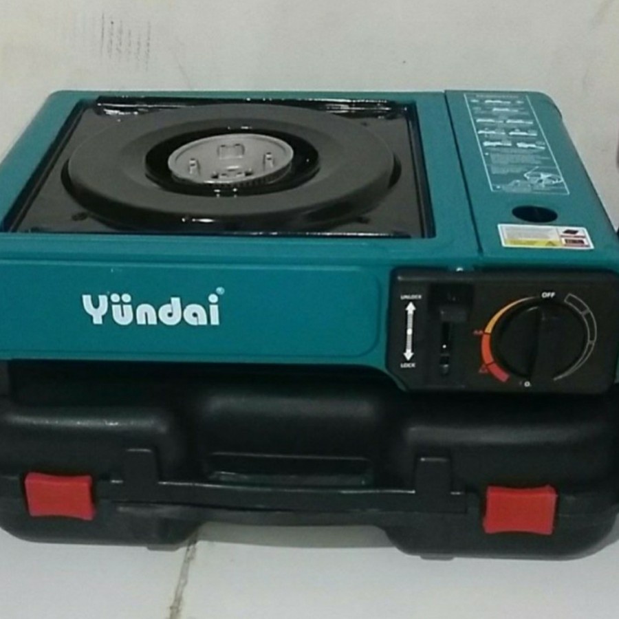 Kompor Gas Portable Yundai Camping BBQ 1 Tungku Traveling 2 in 1/Harga OKE