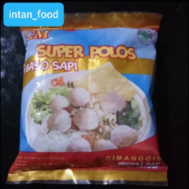 

Bakso super polos / 1 bungkus