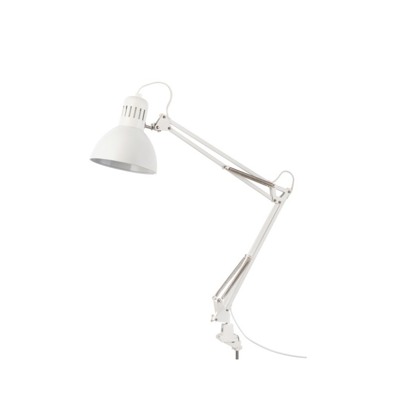 Lampu Meja / Lampu Kerja / Lampu Belajar IKEA Tertial Putih