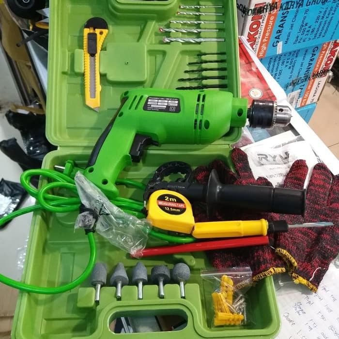 Bor 13 mm set koper merk Ryu tipe RID 13-1 REB