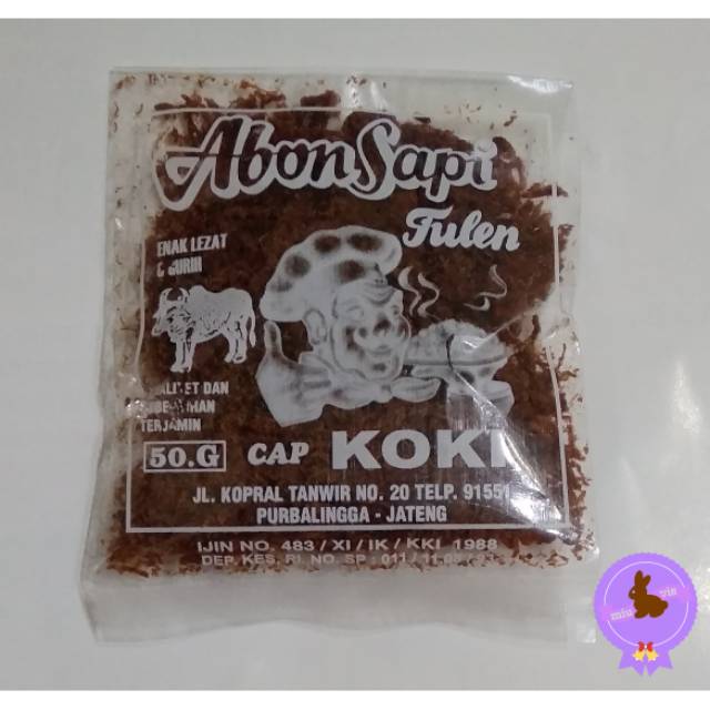 

Abon Sapi Original Cap Koki 50 gr