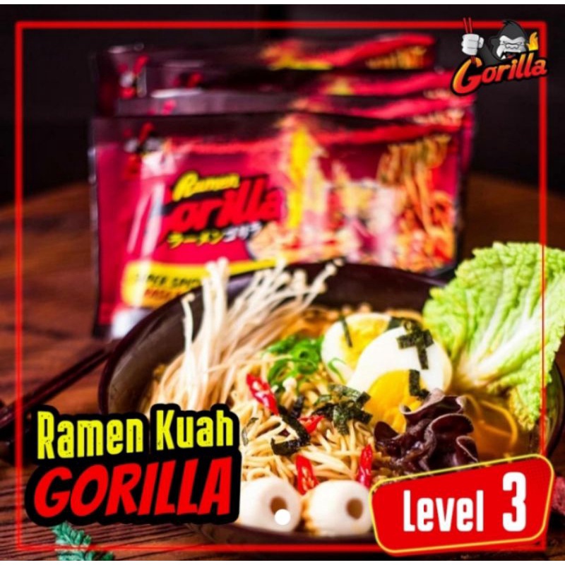 

(COD) Ramen Kuah Level 3 - Gorilla