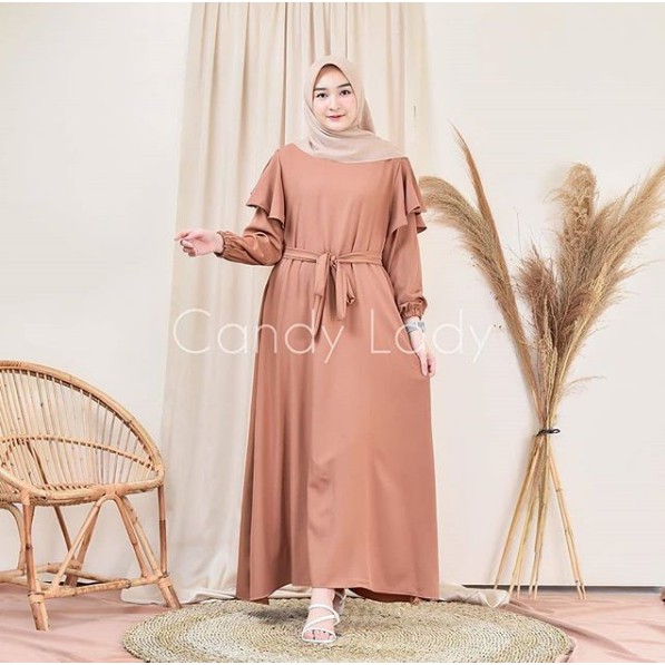Gamis avril plain dress gamis terbaru Tunik tunik wanita gamis remaja baju gamis wanita terbaru 2022