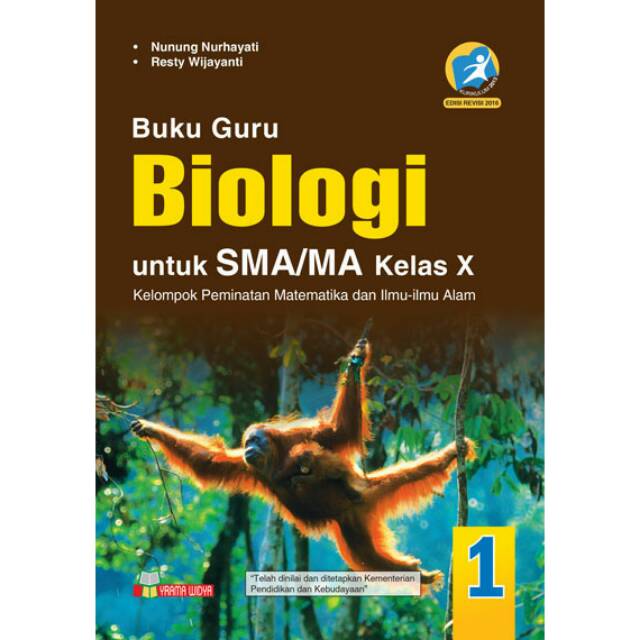 Jual BUKU GURU BIOLOGI SMA MA KELAS X EDISI REVISI - BUKU BIOLOGI SMA