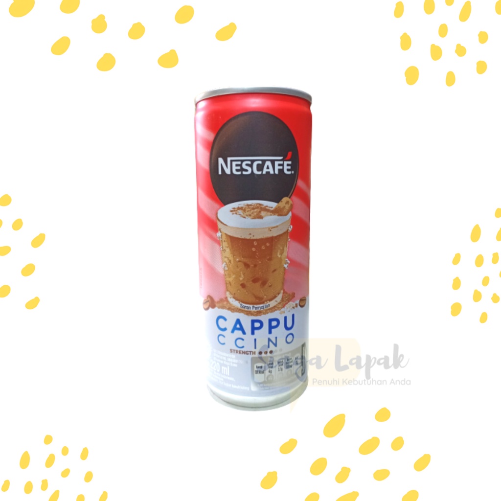 Nescafe Kopi Kaleng Cappucinno - Caramel Macchiato - Latte 220ml