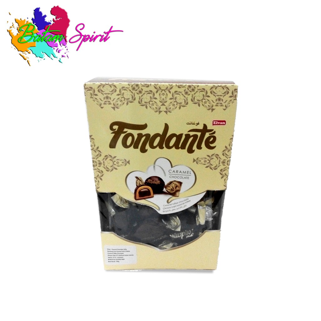 

ELVAN FONDANTE 300gr*BOX CARAMEL CHOCOLATE