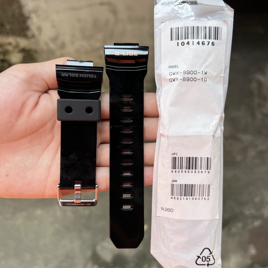 Strap tali jam tangan casio g-shock GWX-8900 1 original band GWX 8900