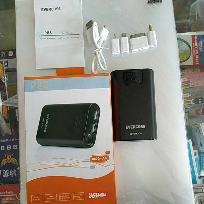 Powerbank Evercoss P88 8800 Mah