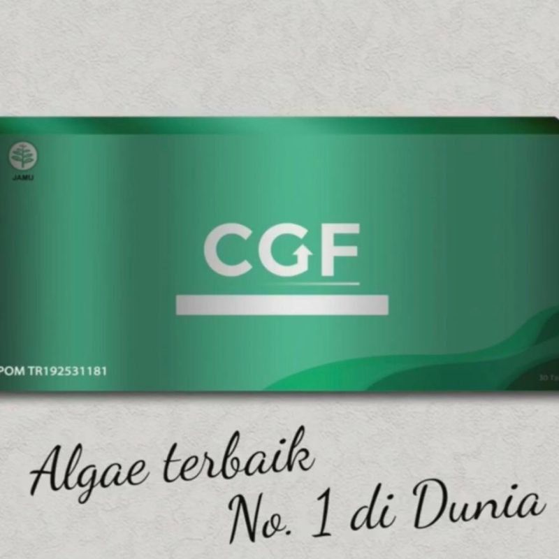 CGF MCI Chlorella Growth Factor