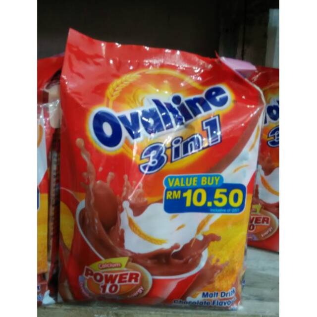 

OVALTINE MALAYSIA 3 in 1 (820 gr) REFILL exp.2019