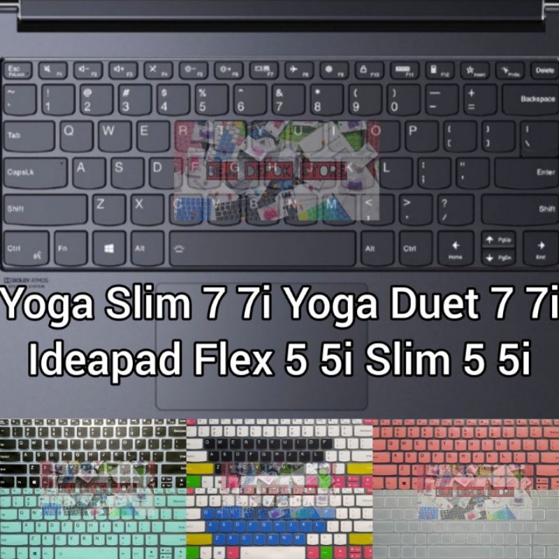 Keyboard Protector Lenovo Ideapad Slim 5 Slim 5i Slim 7 Pro X Flex 5 5i Flex 7 ideapad 3i Yoga Slim 7 7i  Pro Yoga Duet 7 7i K14 Gen 1