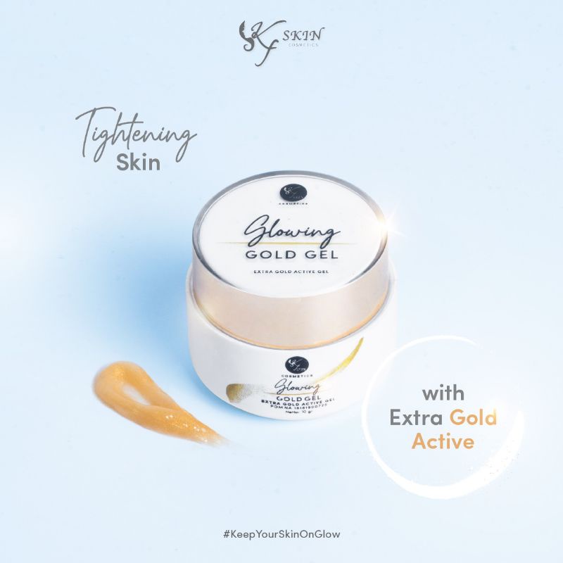 GLOWING GOLD JELLY KF SKIN KF SKIN MURAH KF SKIN