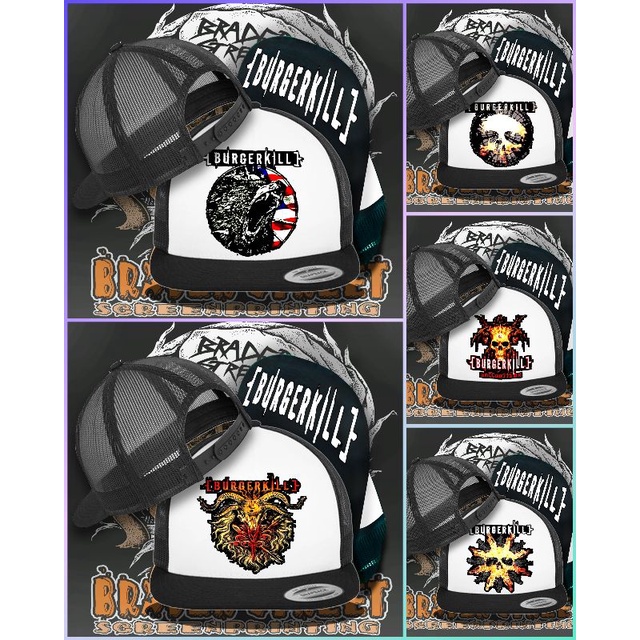 topi metal,snapback metal,snapback burgerkill topi burgerkill,topi full sablon,topi trucker,topi sna