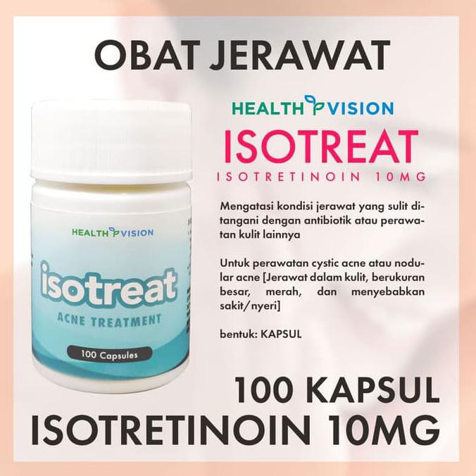 New Seller Isotreat Isotretinoin 10mg Obat Jerawat Ampuh Isotret Intas Shopee Indonesia