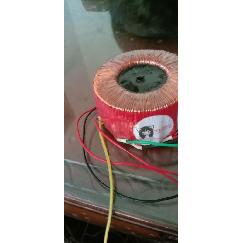 Trafo toroid trafo donat 10a CT 32v 45v extara 12v CT 12v