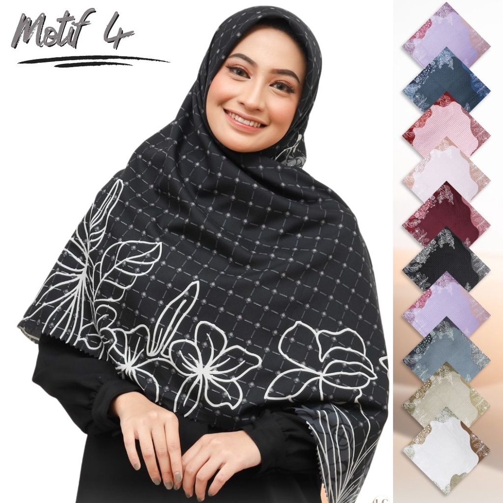 VOAL MIRACLE SYARI MOTIF LC BY UMAMA HIJAB SYARI SEGI EMPAT-4