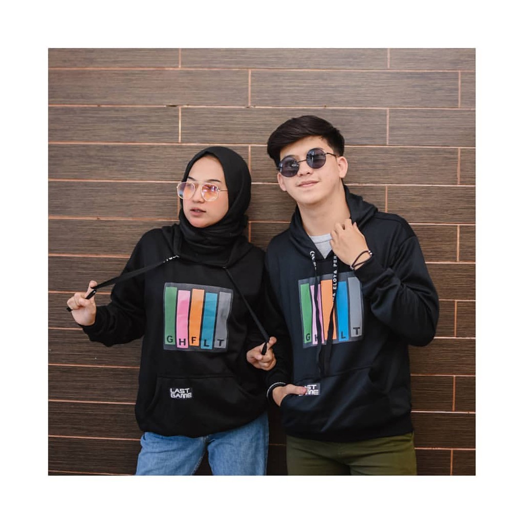 Hoodie Sweater LAST GAME bisa couple jaket pria wanita pasangan