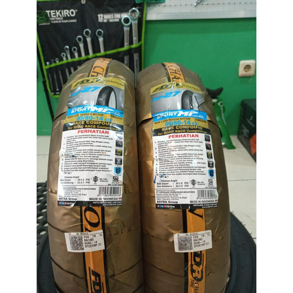 FDR Soft Compound MP 27 Ring 14 Ban Motor Matic Vario Beat Scoopy