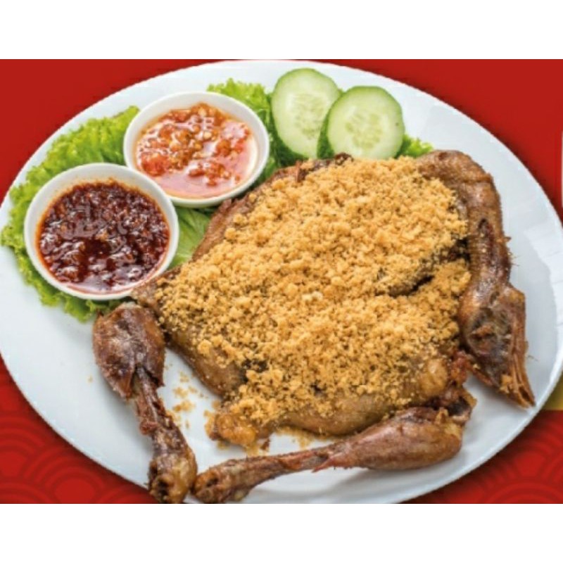 

Ayam Kampung Goreng Kremes 1ekor (goreng atau Forzen) Ayam Goreng Karawaci