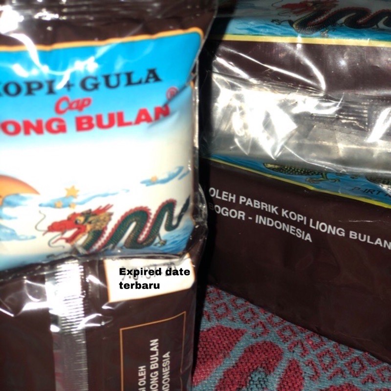 KOPI + GULA CAP LIONG BULAN ISI 20PCS KHAS BOGOR (LG)