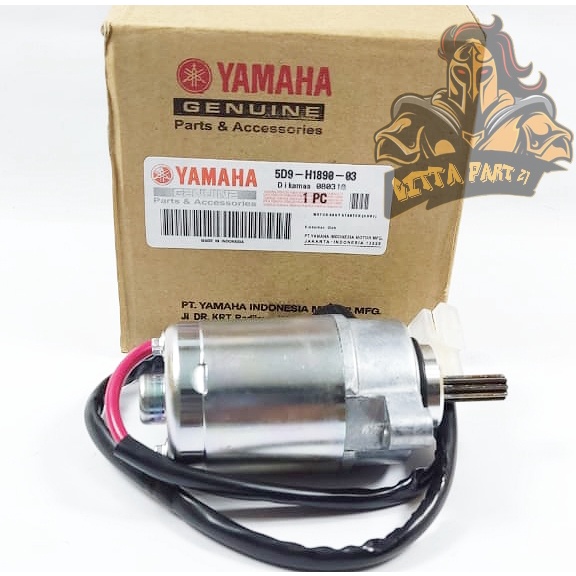 DINAMO STATER YAMAHA 5D9 KUALITAS ORIGINAL VEGA ZR JUPITER Z NEW ROBOT ASSY SET STARTER