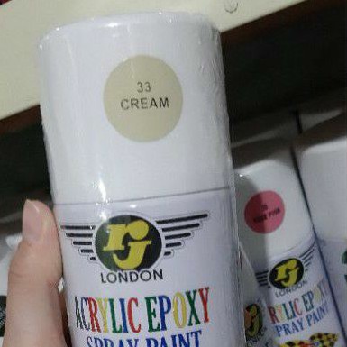 Pilox Pilok Cat Semprot RJ London Erje 300 cc - Cream / Krem (33)