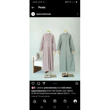 Lady Abaya by aqsamodestwear