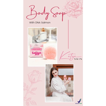 KATYA SKIN SALMON DNA - sabun pemutih badan
