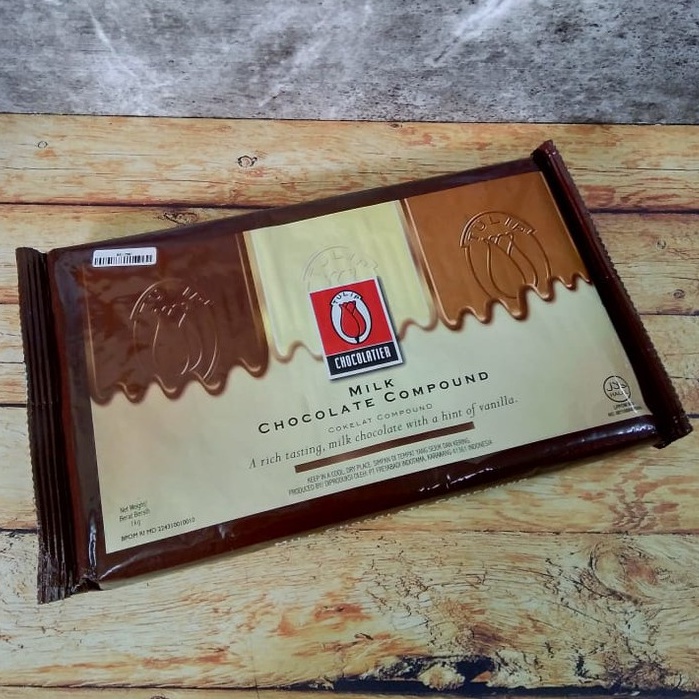 

Tulip Milk Chocolate Compound 1kg Cokelat Compound Susu