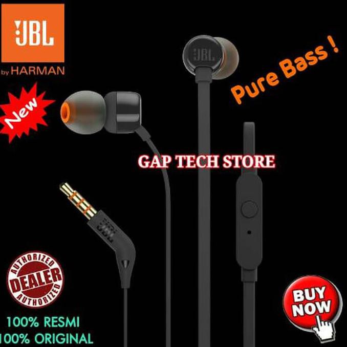 BE5T QUALITY JBL T110 In Ear Headphones 100% Original