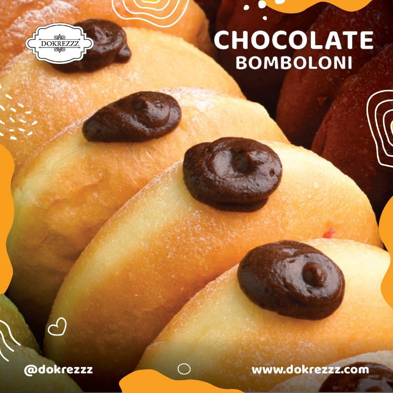 

Chocolate bomboloni