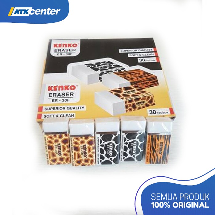

PENGHAPUS / ERASER KENKO ERF-30 FAUNA WHITE