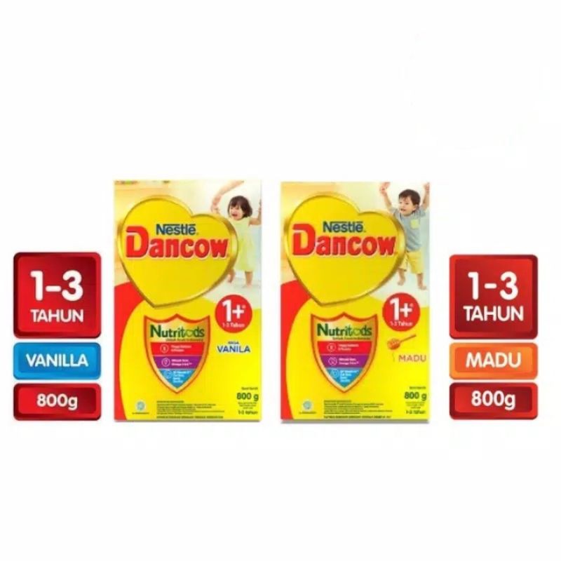 

DANCOW 1+ 800GR MADU / VANILLA /SUSU ANAK ALL VARIAN