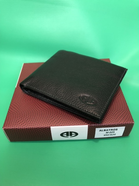 ALBATROS M-025 DOMPET KULIT ASLI MOTIF JERUK BAHAN ANTI MELOTOK DIJAMIN KEKUATANNYA