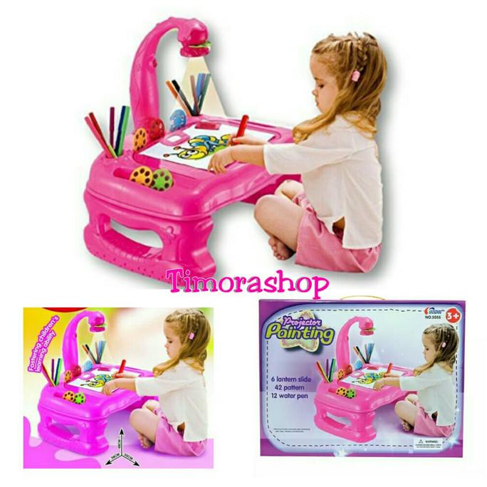 projector painting learning termurah
