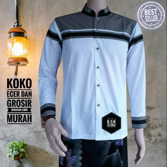 baju Koko Hadroh Gus azmi Syubanul muslimin dan az Zahir | B.S.K STORE
