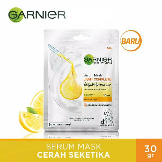 Garnier Mask Bright Up 30g/Masker Wajah Garnier