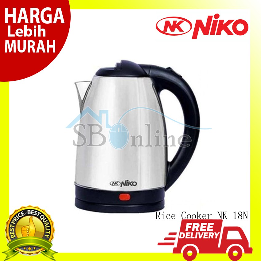 Niko NK-EK18 Stainless Teko Listrik - Kettle