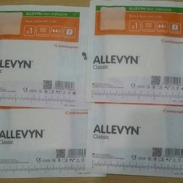 foam allevyn non adhesive 10 x 10 cm