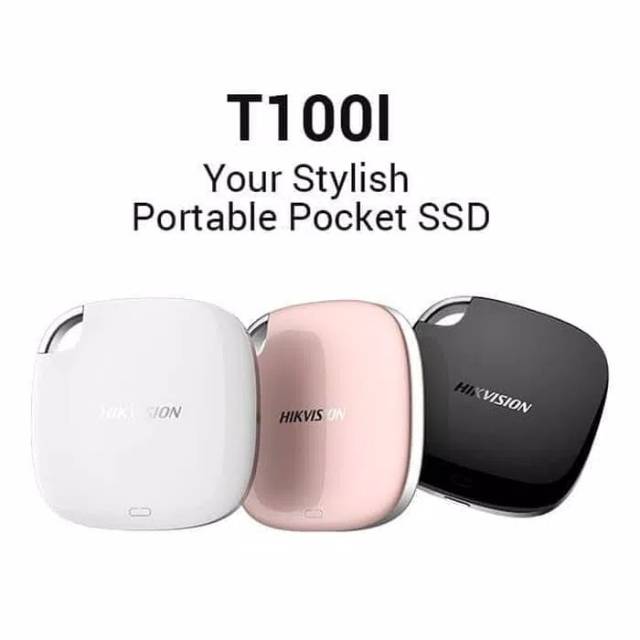 premium SSD portable HIKVISION 120 GB USB Type C garansi 3 tahun