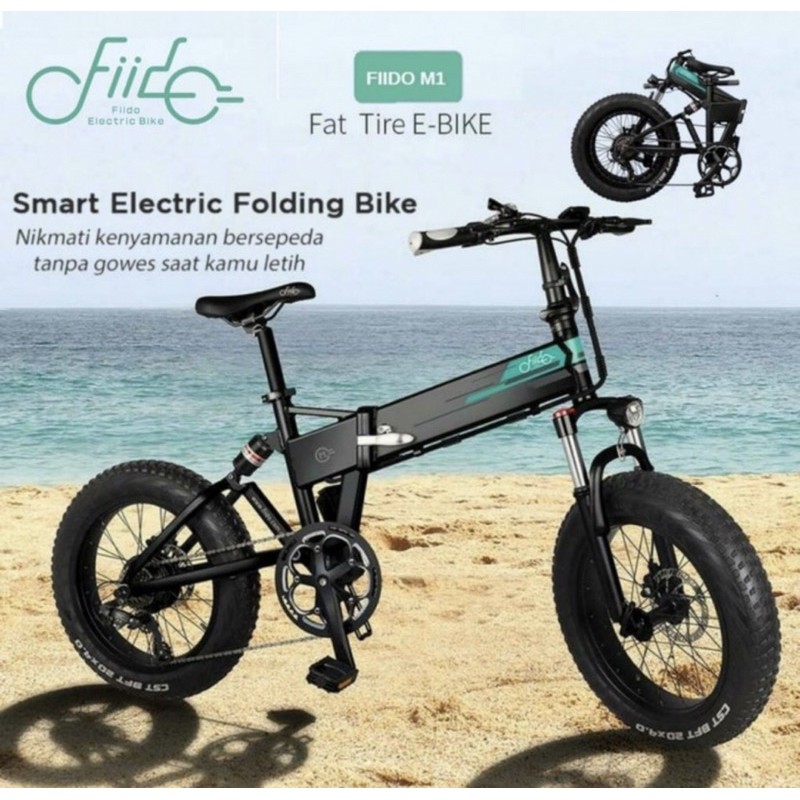 FIIDO M1 Electric Bike 20Inch Sepeda Lipat Listrik
