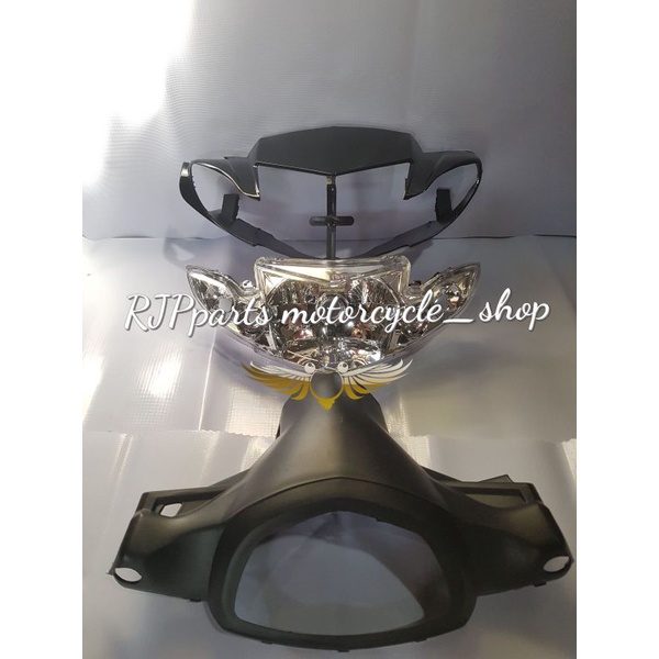 BATOK DEPAN/BATOK LAMPU VEGA R NEW BATOK DEPAN PLUS REFLEKTOR VEGA R NEW HITAM