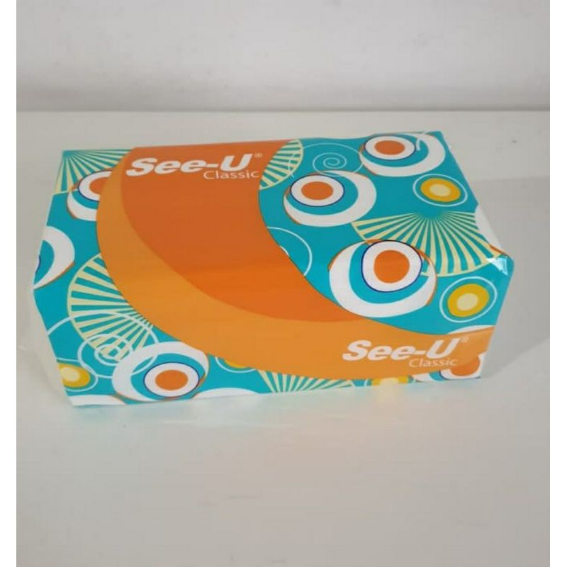 Tisu see-U see U facial tissue 250 sheet's