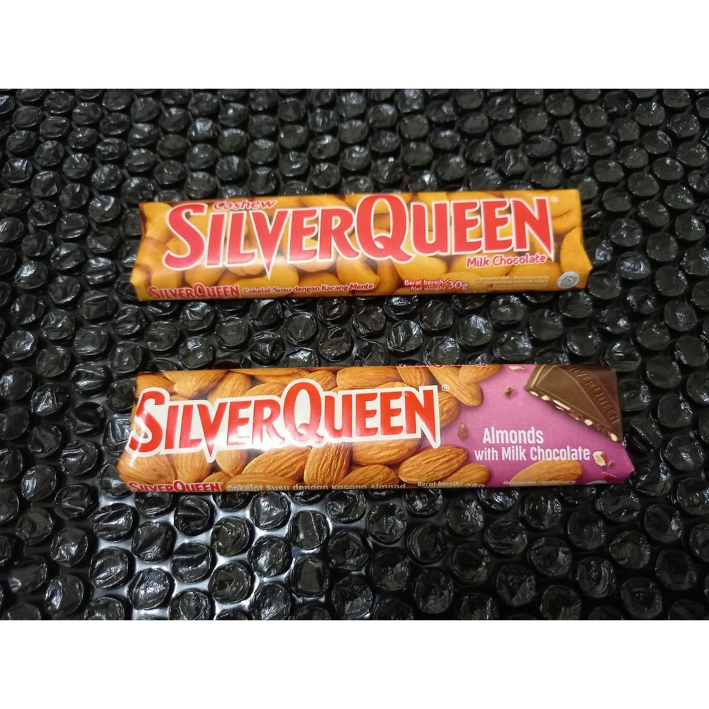 

Silver Queen Milk Choco Cashew/Almond 28gr